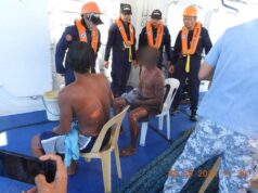 8 nasagip na crew ng sumabog na bangka sa Bajo de Masinloc, dumating na sa Zambales