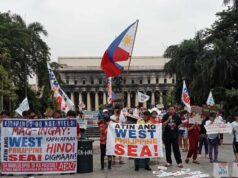 Makasaysayang pagkapanalo ng Pinas vs ‘9-Dash line’ ng Tsina ginunita ng mga raliyista