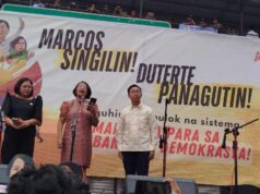 Protest fashion sa SONA tinuloy ng Makabayan Bloc