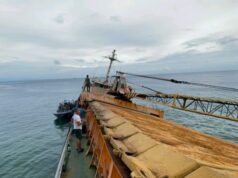 Hazardous material tumagas sa dagat sa pagsadsad ng ikatlong barko sa Bataan