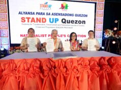 Bagong local political party sa Quezon inilunsad ni Gov. Tan