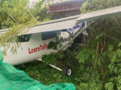 Cessna plane lumampas sa runway sa Bulacan; piloto nasugatan
