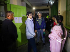 Mayor at Cong. Tiangco nag-ikot sa mga evacuation center