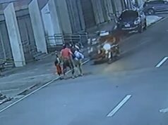 Trayk drayber nakatulog habang nagmamaneho; mag-anak nakaladkad