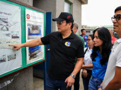 Navigational gate sa Malabon-Navotas River ininspeksyon ni Revilla