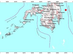 6.8-M na lindol yumanig sa Surigao del Sur