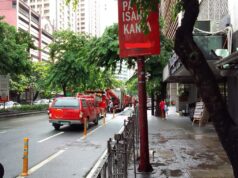 Sunog sumilab sa building sa Makati