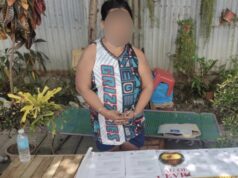 Tindera binitbit sa sideline na droga sa tindahan ng chichirya