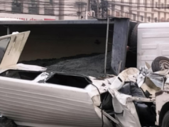 L300 van nadaganan ng trak sa C5, 15 sugatan