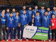 Alas Men bronze sa SEA V.League,tibag sa Thailand