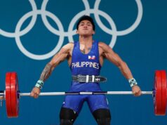Weightlifter John Ceniza nanghina, out agad sa Olympics.