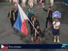 Team Philippines pumarada na may estilo sa Paris Paralympics opener