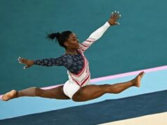 6th Olympic gymnastics gold medal naibulsa ni Simone Biles sa all-around