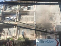 4 na-trap sa nasusunog na building sa Binondo