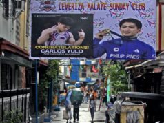 Barangay 711 sa Leveriza nagdiwang sa pag-uwi ni Yulo