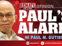 ‘PUGAD’ NG NPA, PUGAD NGAYON NG MGA ADIK AT PUSHER?