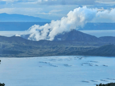 Ikatlong pagputok ng Taal nitong Hunyo, naitala