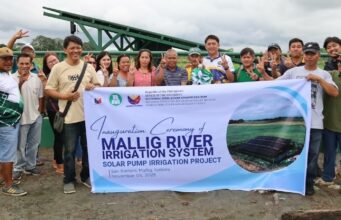 10 solar pump irrigation project sa Isabela, pinasinayaan