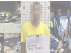 Magtataho itinumba ng tandem sa harapan ng anak