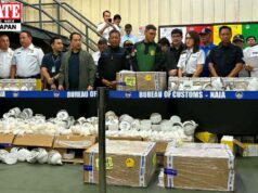 P249.83M shabu na nasa LED spotlights, bistado ng BOC sa Pasay warehouse