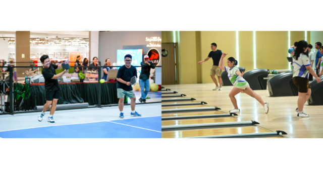 Pickleball and Bowling