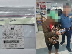 Lalaki nameke ng Lotto ticket, arestado