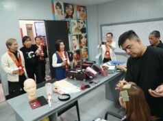 Paaralan para sa hairdressing, beauty care at caregiving pinasinayaan