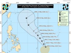 Tropical Depression sa labas ng PAR patuloy na binabantayan