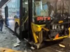 Drayber ng bus na sumalpok sa harang sa EDSA pinagpapaliwanag ng LTO