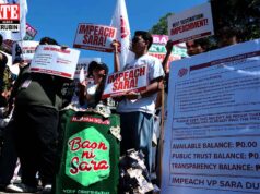 Akbayan nagkilos-protesta sa Kamara bago botohan sa impeachment ni VP Sara