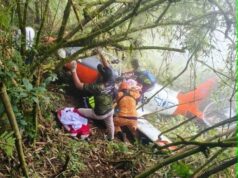 Eroplano ng PAF bumagsak sa Benguet