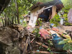 Nanay utas, 2 anak sugatan sa bumulusok na malaking bato sa Rizal