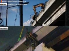 Repair sa EDSA-Tramo flyover, sinimulan ng DPWH