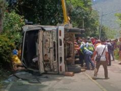 5 patay, 22 sugatan sa tumaob na six-wheeler truck