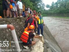 Ama, 2 anak, tinangay ng agos ng ilog sa Davao City
