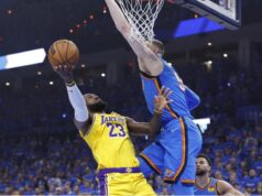 NBA: Lakers hindi nakaporma sa Thunder sa Game 1