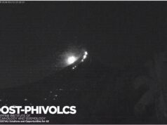 PhilSA: Liwanag sa Mayon, dulot ng meteor