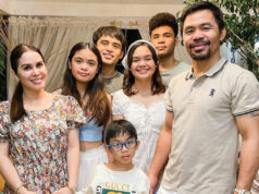 Queenie, tapos na ng senior high; Pacman, proud parent!