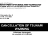 Phivolcs: Tsunami warning sa Mindanao, binawi na