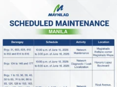 Maynilad, magpapatupad ng water service interruption sa ilang lugar sa Maynila