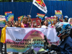 LGBTQ+ nagkasa ng protesta sa pagbubukas ng Pride Month