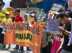 Protesta sa ika-25 anibersaryo ng Electric Power Industry Reform Act sa Maynila