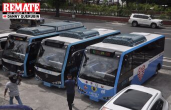 Mga bagong pampasaherong electric ‘Love Bus’ ininspeksyon