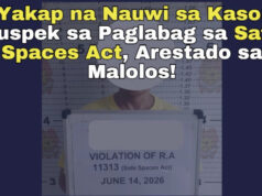 Lalaking biglang nangyakap ng babae, pinakulong ng nanay
