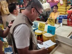 DA, nag-inspeksyon sa rice stalls sa QC