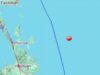 M-5.3 lindol yumanig sa karagatan ng Gen. Luna, Surigao Norte
