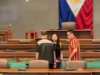 Cayetano, mga ka-alyado nagpakita sa Senado