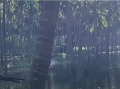 Lugar sa DavOcc nagmistulang lawa kasunod ng lindol