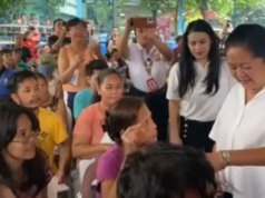 Unang Ginang nanguna sa pamamahagi ng tulong sa mga residente ng Kyusi