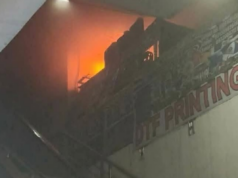 Bahagi ng 999 mall sa Divisoria, nasunog